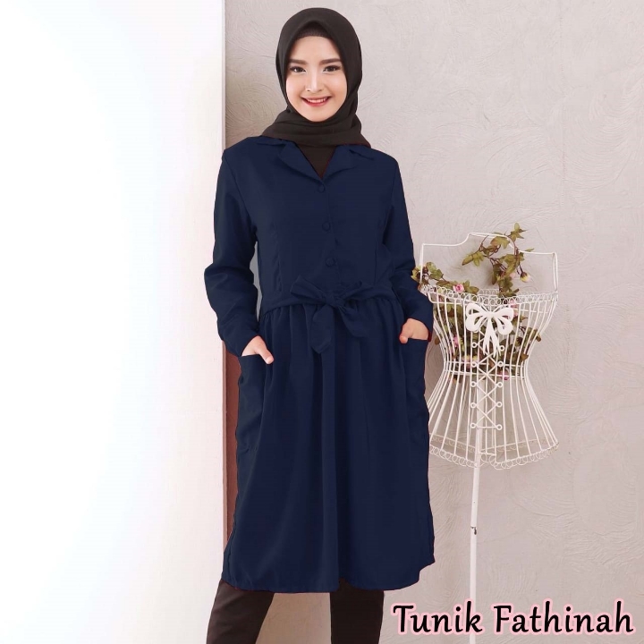 TUNIK FATHINAH NAVY