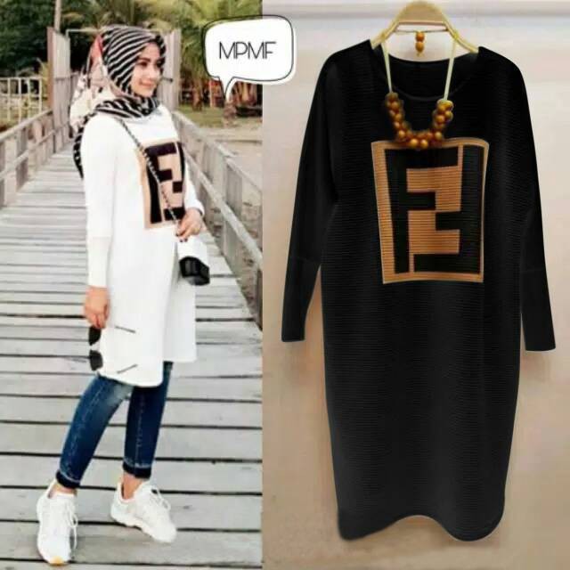 TUNIK FF  TUNIK WANITA MOTIF FF - 1R