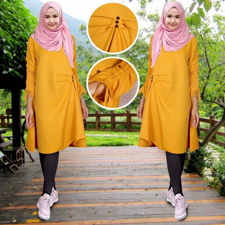 TUNIK KESYA MUSTARD