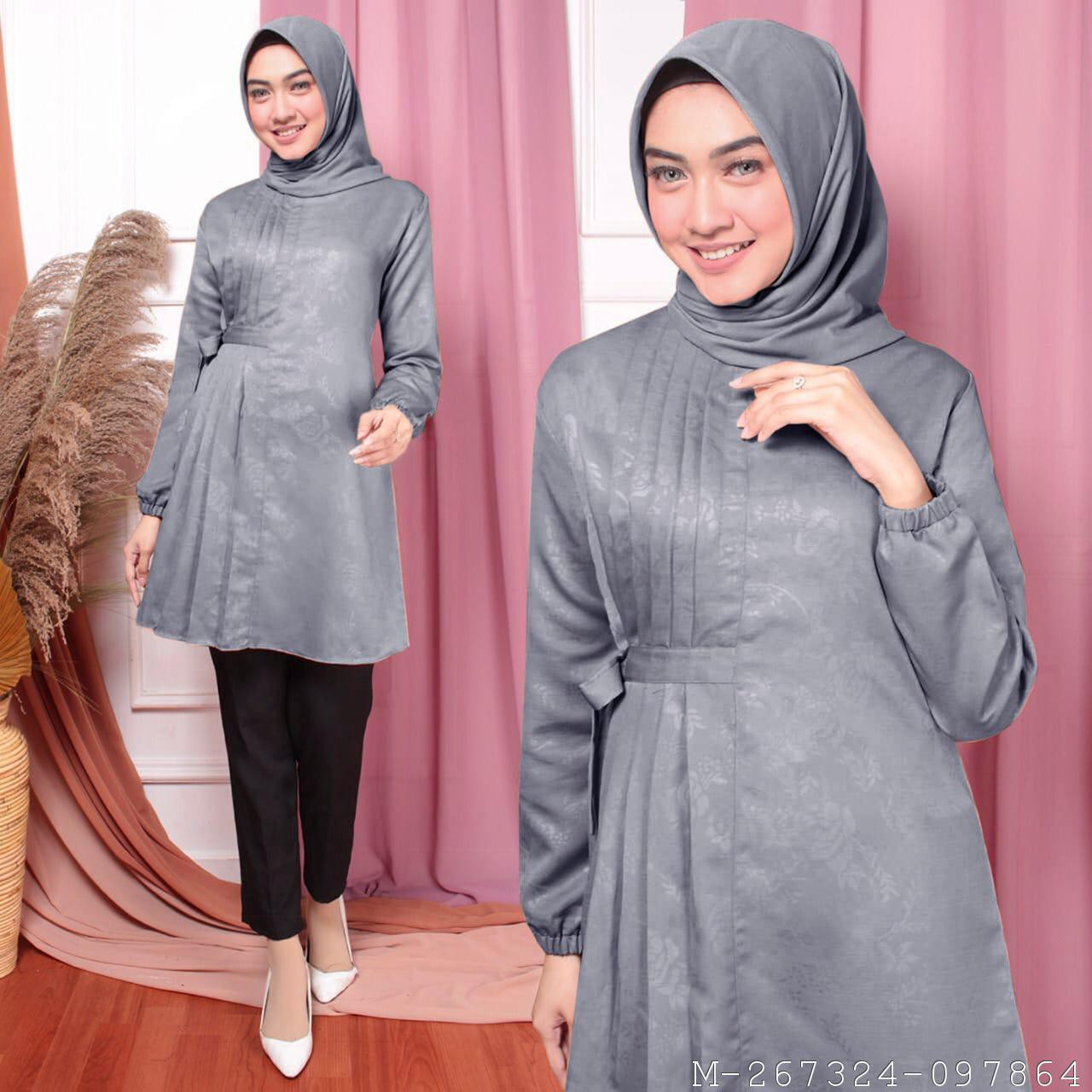 TUNIK MUSLIMAH CANTIK MARILA 3