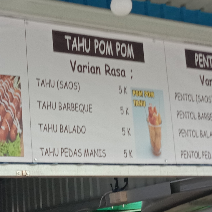 Tahu Pedas Manis 