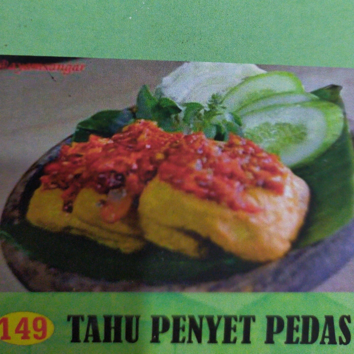 Tahu Penyet Pedas