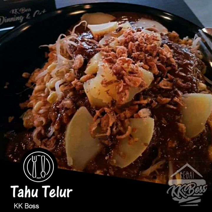 Tahu Telor Bumbu Kacang