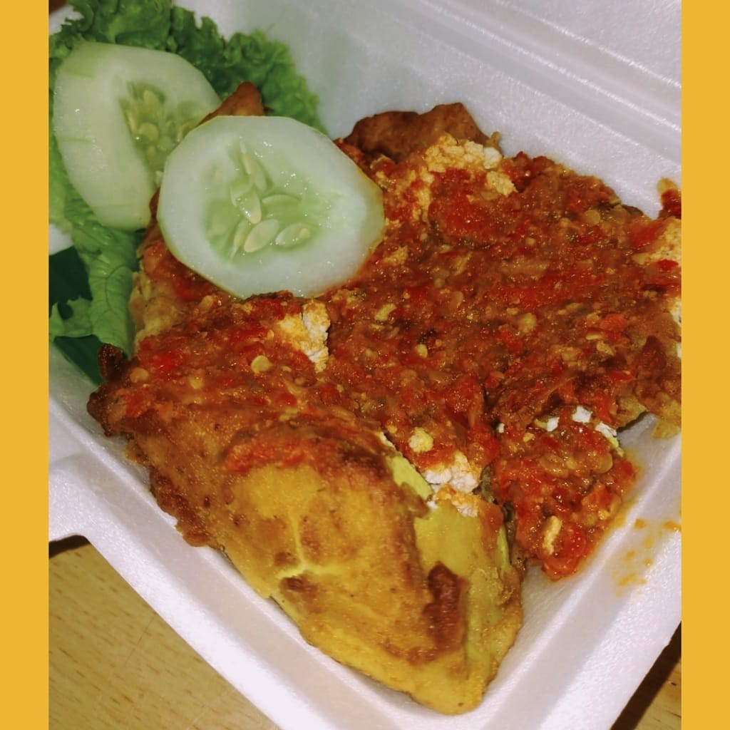 Tahu Tempe Geprek