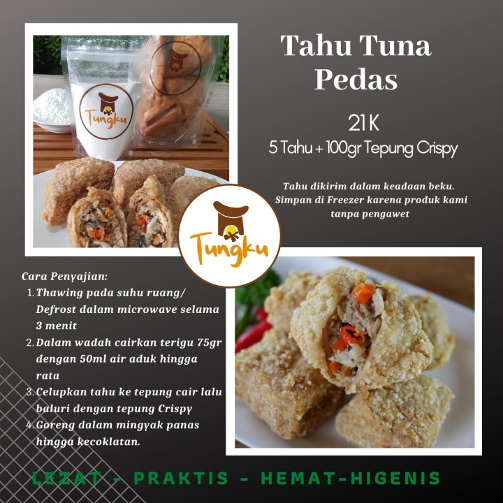 TAHU TUNA PEDAS