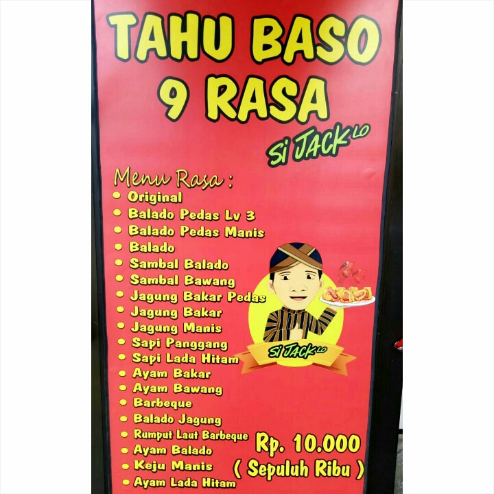 18 Varian Rasa Tahu Baso Si Jack