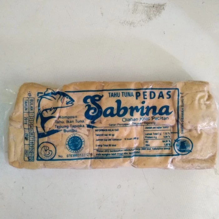 Tahu tuna sabrina