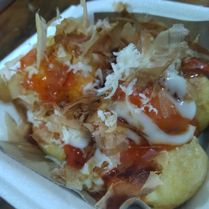 Takoyaki Isi Keju