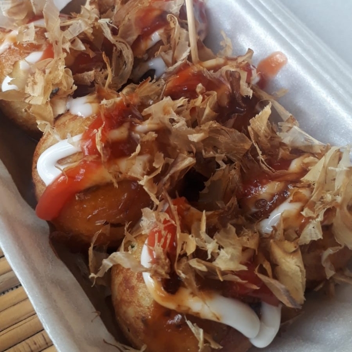 Snack Takozam Toping Udang Ukuran M