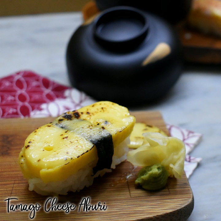 Tamago Cheese Nigiri 2pcs