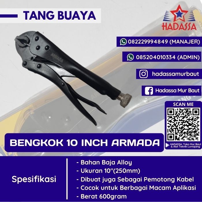 Tang Buaya 10 Inch Armada