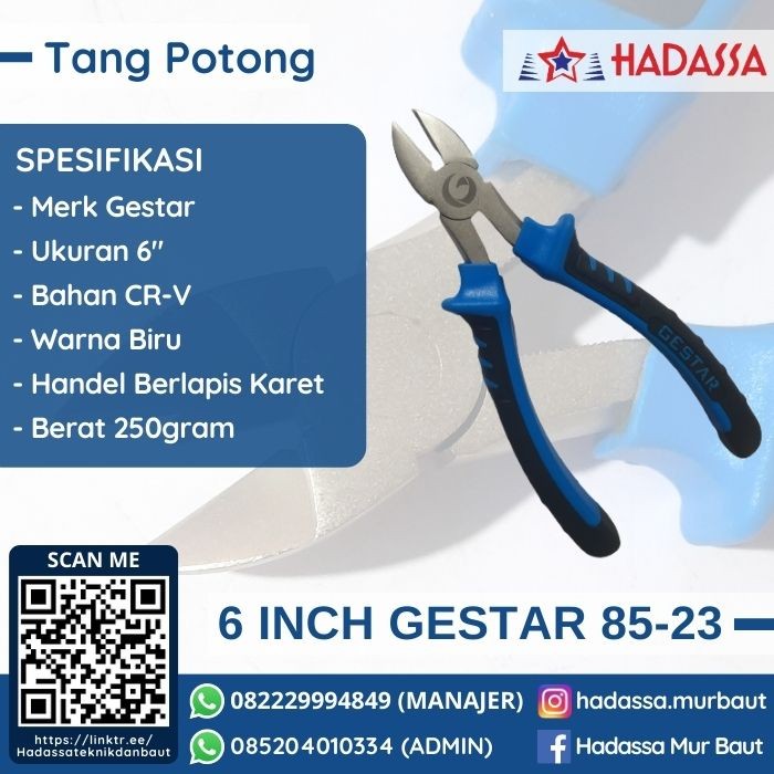 Tang Potong Gestar 6inch