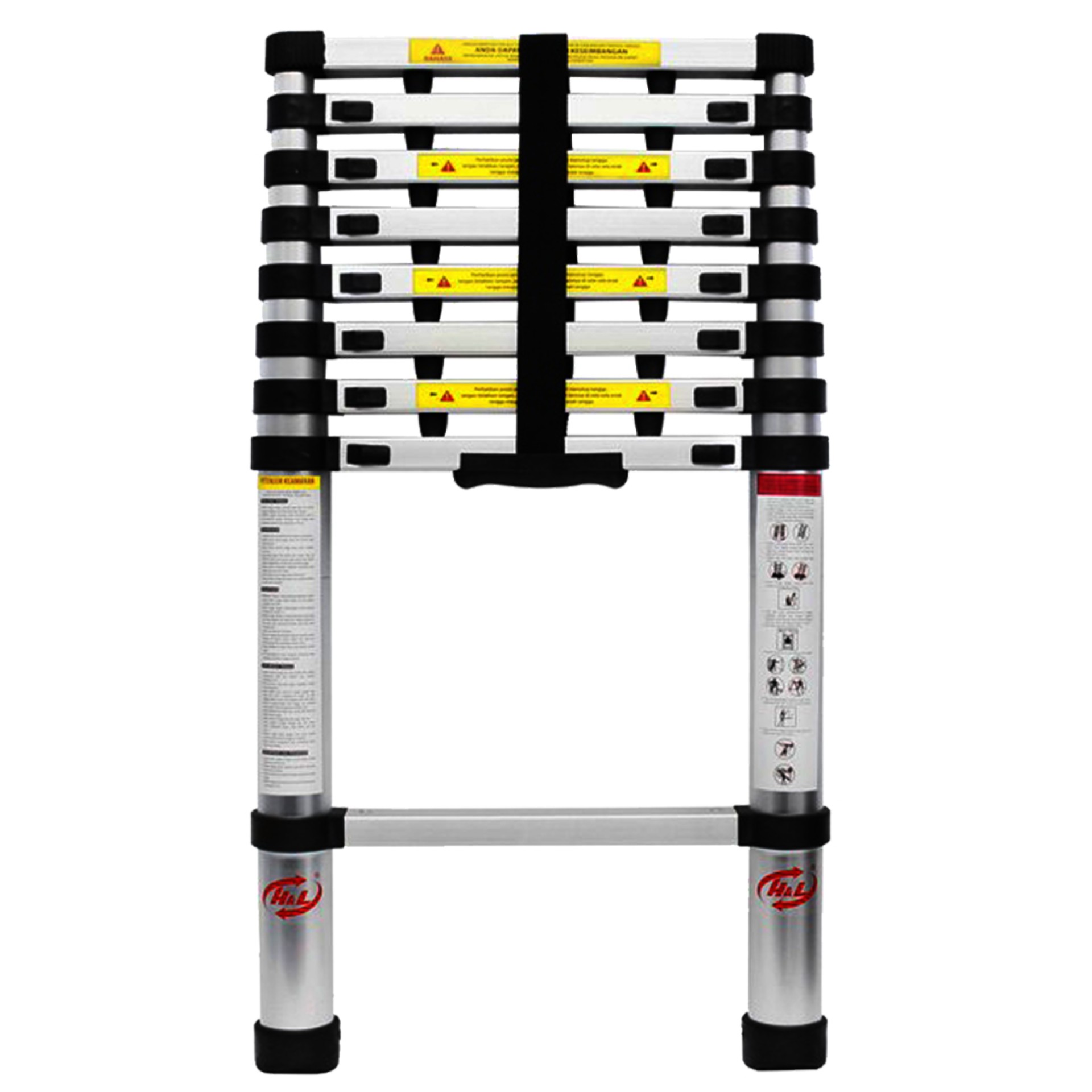 Tangga Teleskopik Alumunium 2koma6m HnL 2