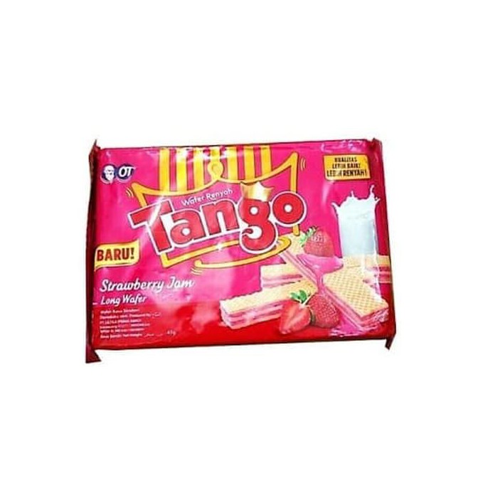 Tango Strawberry Jam Long Wafer 47g