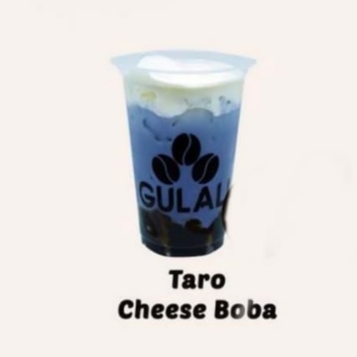 Taro Cheese Boba