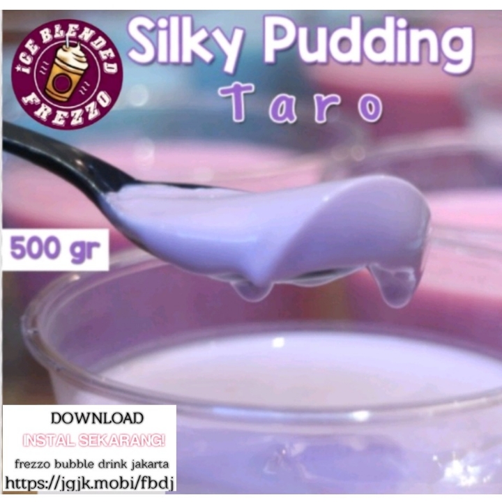 Taro Silky Pudding