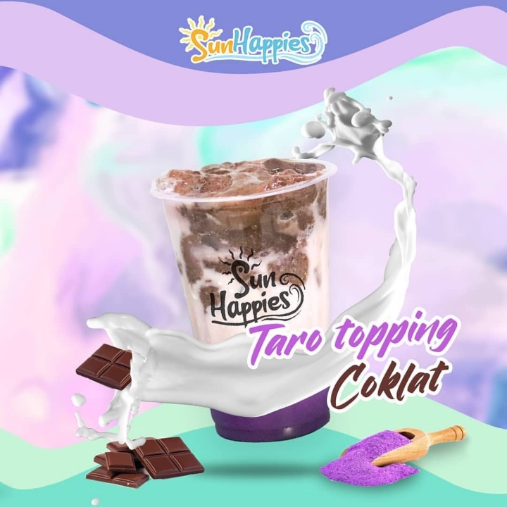 Taro Toping Coklat