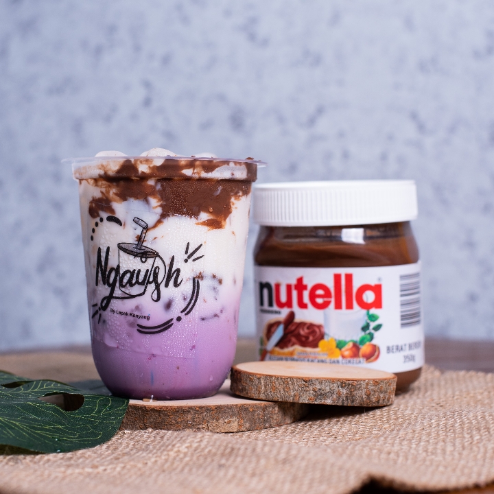 Taro Topping Nutella