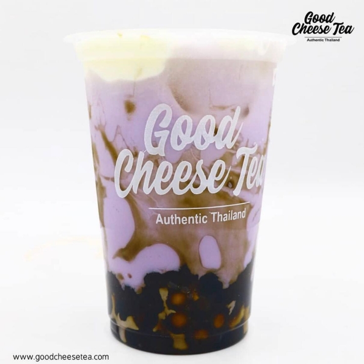 Taro extra bubble dan creem cheese