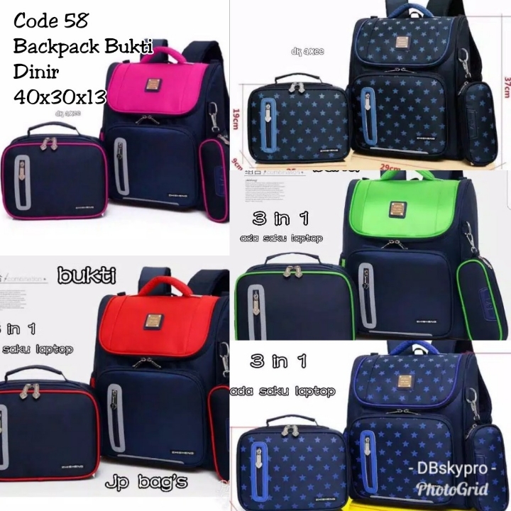 Tas Backpack Bukti