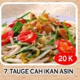 Tauge Cah Ikan Asin