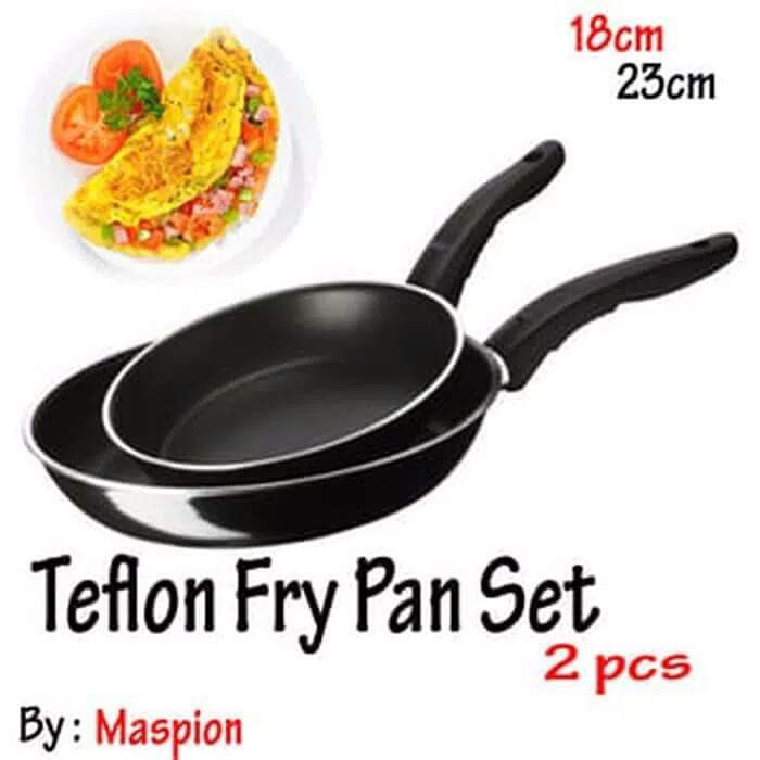 Teflon Fry Pan Set