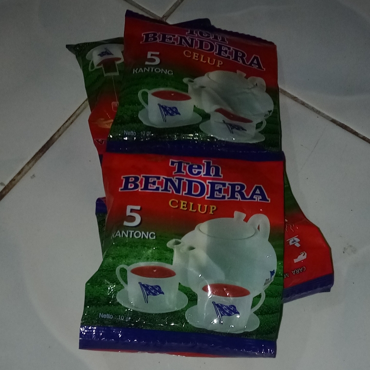 Teh Celup Bendera Sachet