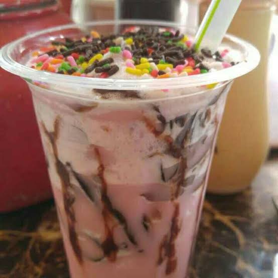 Pop Ice Strawberry Cincau