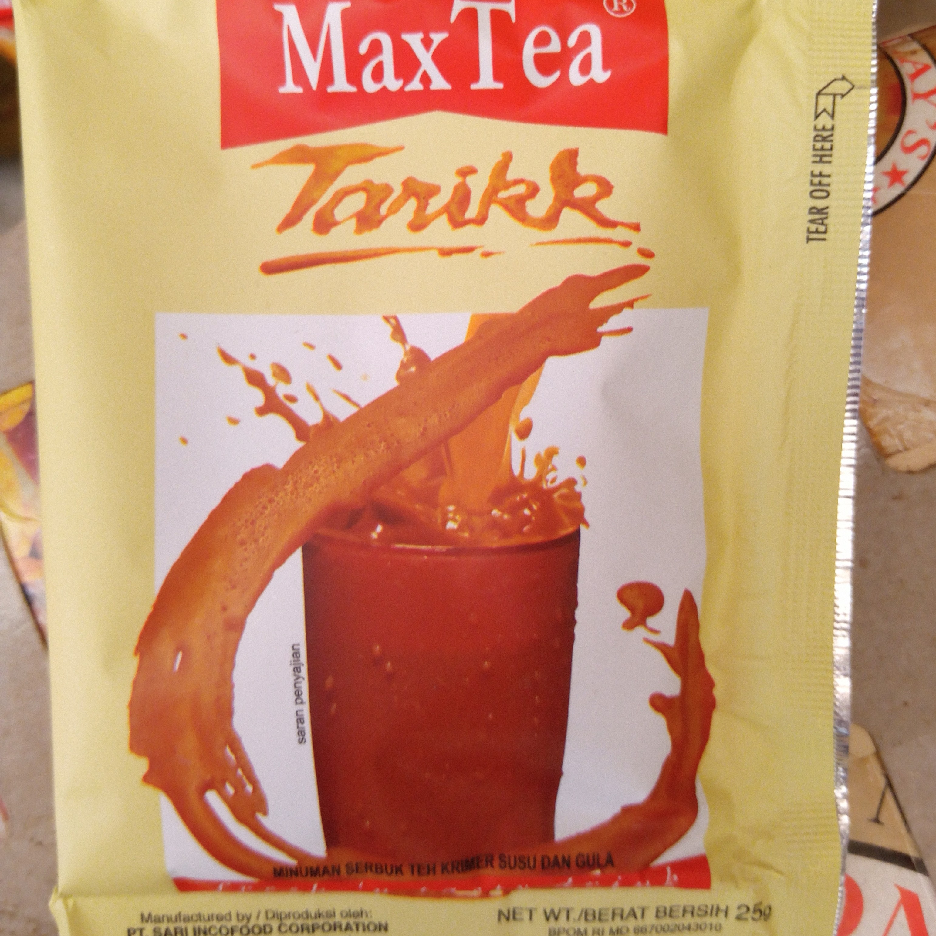 Teh Tarik Manual Dingin