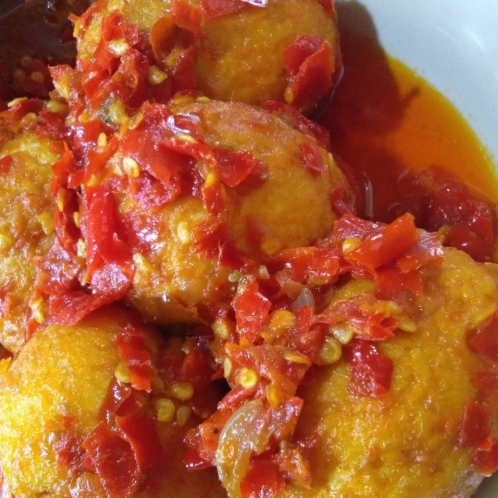 Telor Bulat Balado 2