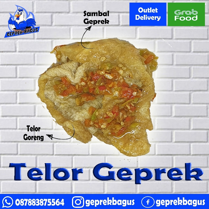 Telor Geprek