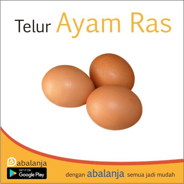 Telur Ayam Ras 30 Butir