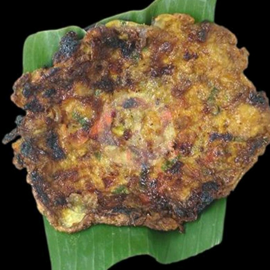 Telur Dadar Gobal Gabul Bakar