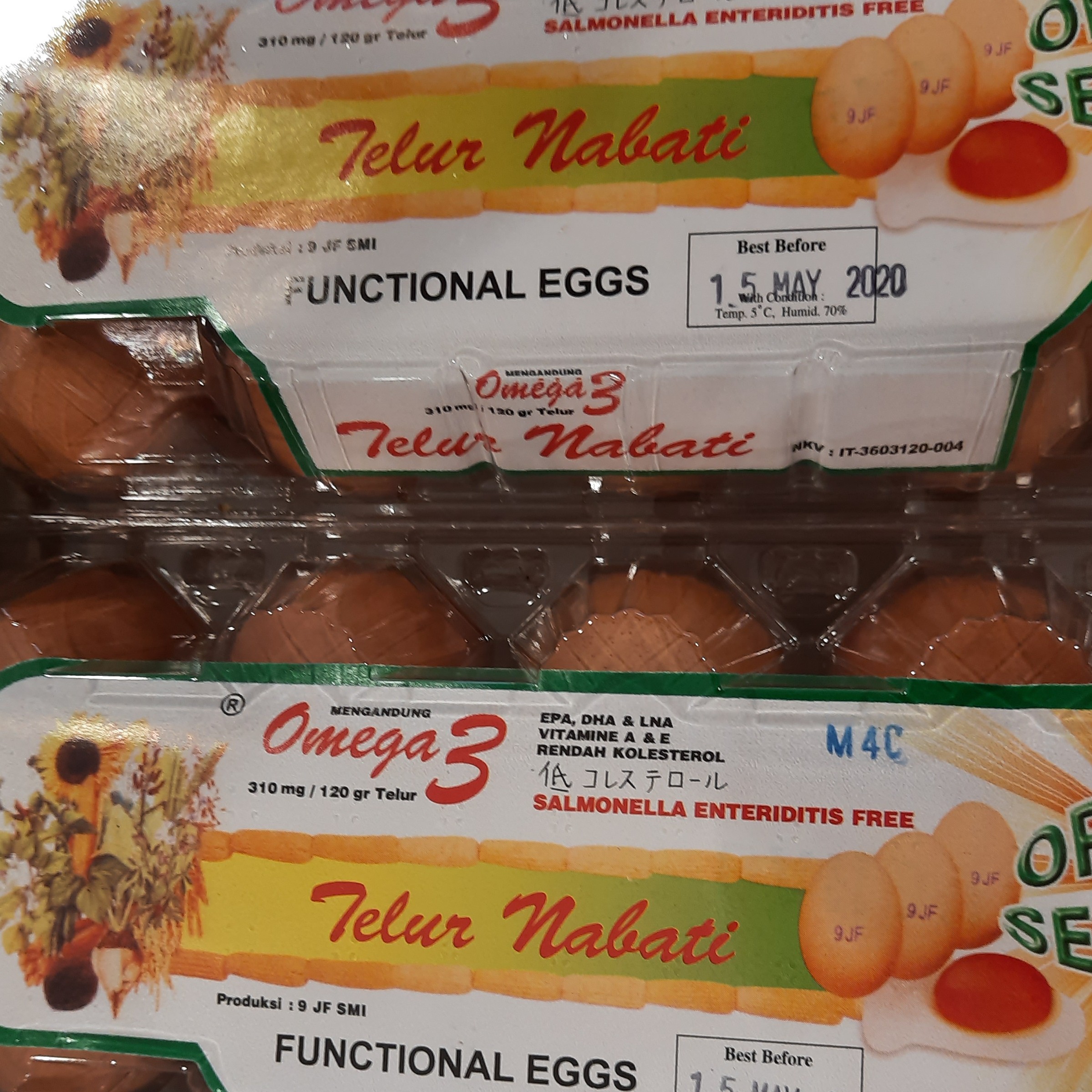 Telur Omega 10 Pcs