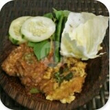 Telur Tempe Penyet