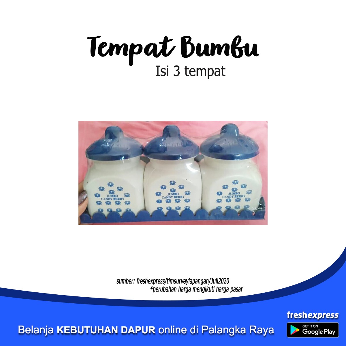 Tempat Bumbu 3 Tempat