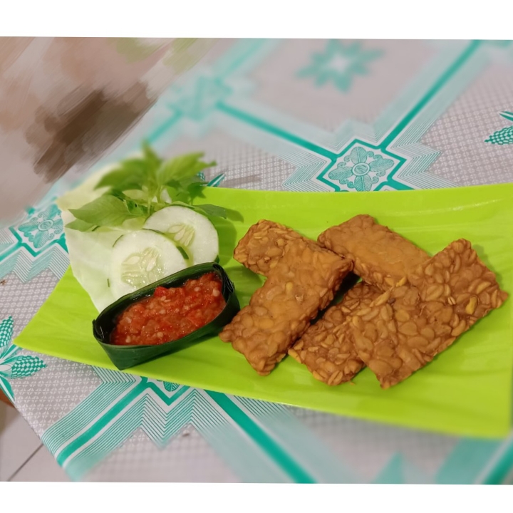 Tempe Goreng Lalapan