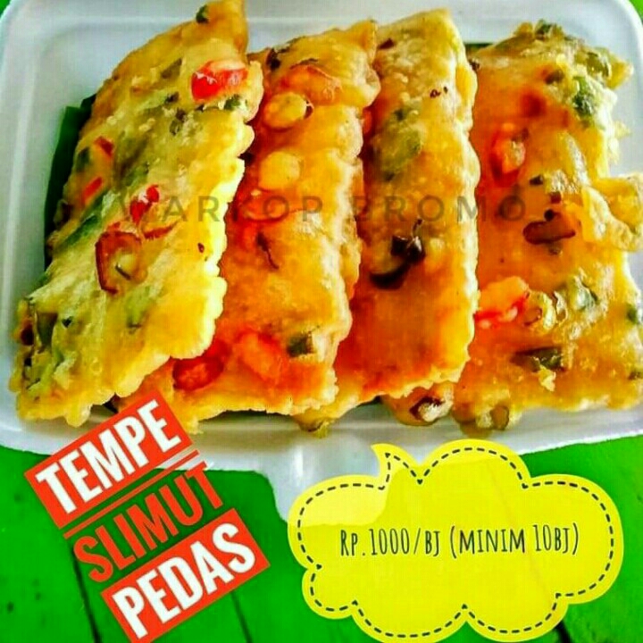 Tempe Selimut Pedas Isi 10 Biji