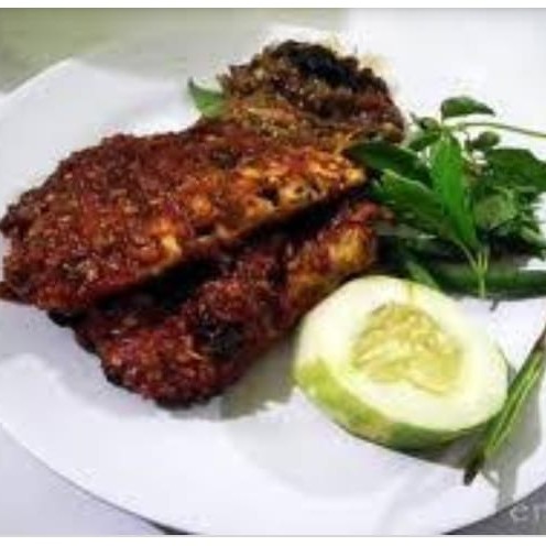 Tempe bakar penyet isi 4