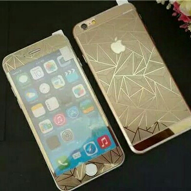 Tempered Glass 3D Diamon Color Iphone 4 4S Anti Gores Warna 