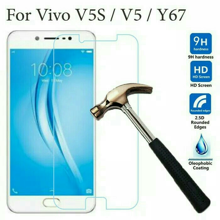 Tempered Glass VIVO V5-V5S Elite Y69 Y67 Y66 Anti Gores SCREEN GUARD