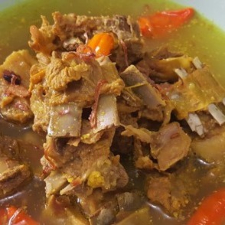 Tengkleng Tulangan Daging Kambing