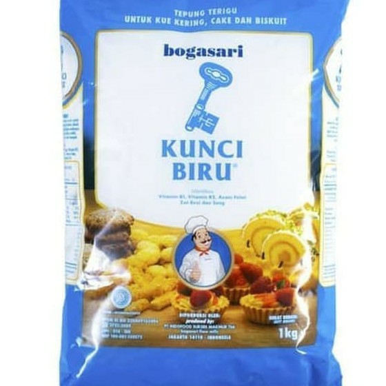 Tepung Kunci Biru 