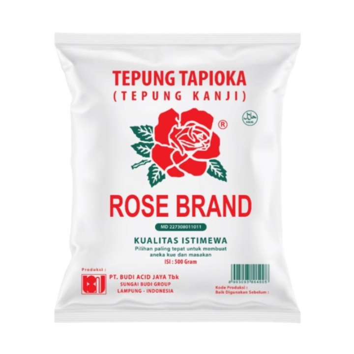 Tepung Tapioka Rose Brand 500gr