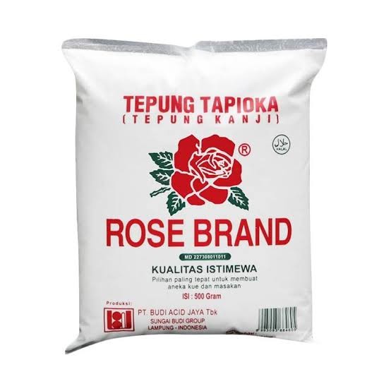 Tepung Tapioka atau Tepung Kanji Rose Brand