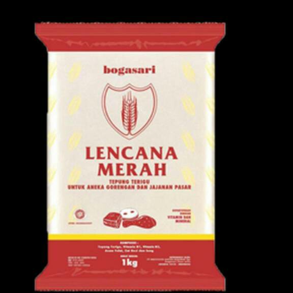 Tepung Terigu Lencana Merah 1 kg