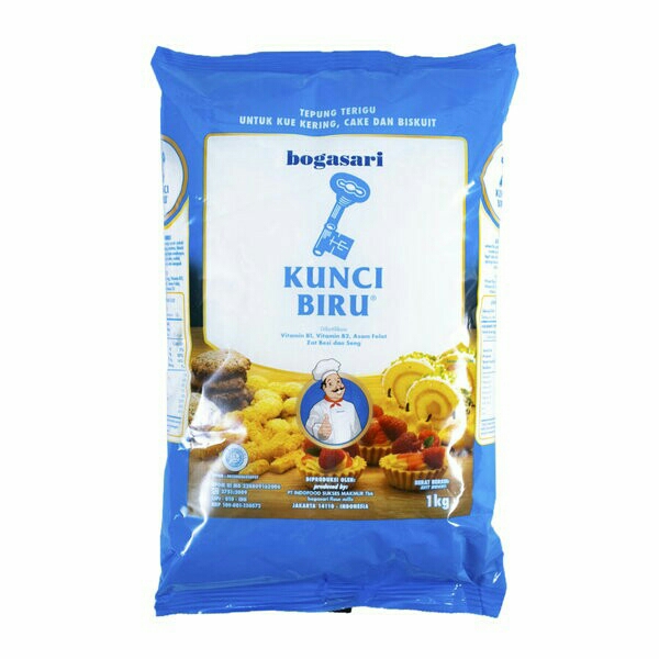 Tepung kunci biru