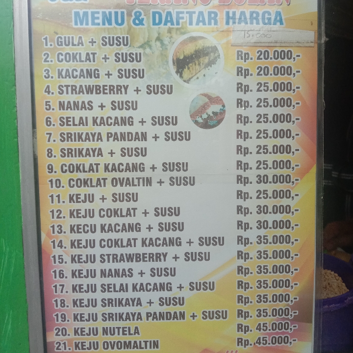 Terang Bulan Coklat Dan Susu