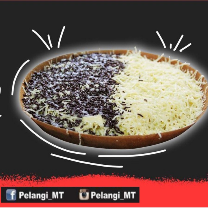 Terang Bulan Coklat Keju Besar 12 Potong