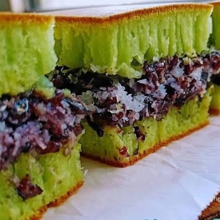 Terang Bulan Ketan Coklat Pandan